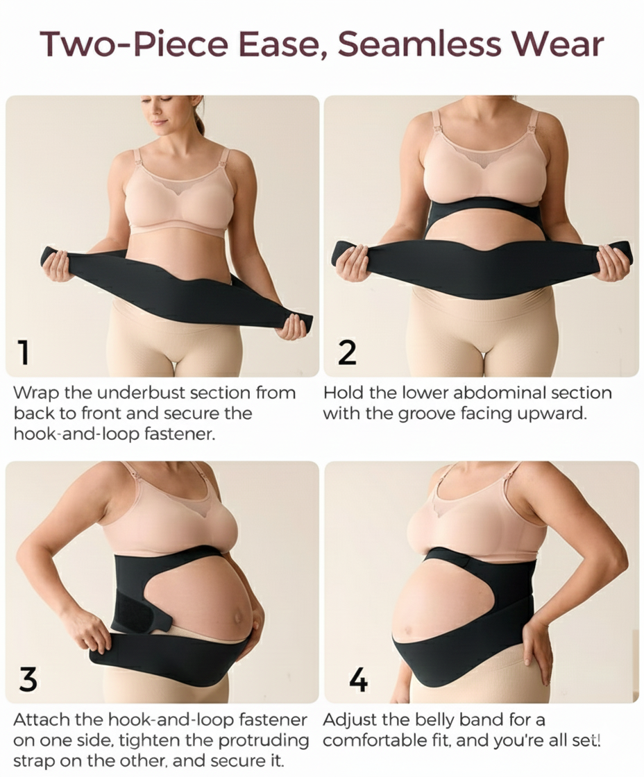 The Bellyloft 360° Weightless Support Band – Ergonomic Lift & Lumbar Relief