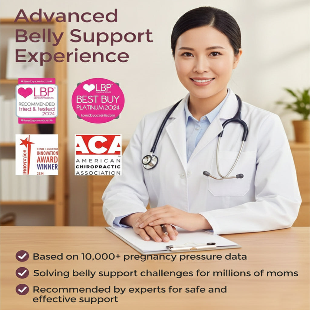 The Bellyloft 360° Weightless Support Band – Ergonomic Lift & Lumbar Relief