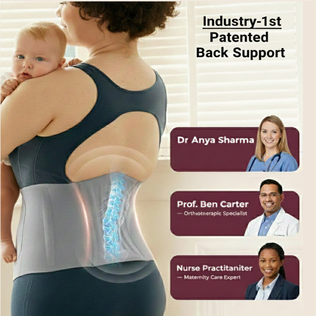 Comfort Postpartum Wrap – Seamless Ergonomic Recovery & Lumbar Support