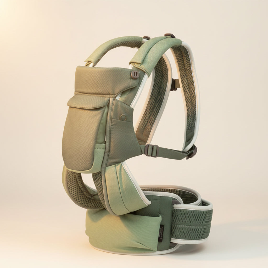 Soft Convertible Baby Carrier for Newborns to Toddlers – Ergonomic Multi-Position Sling with Breathable Fabric and Lumbar Support