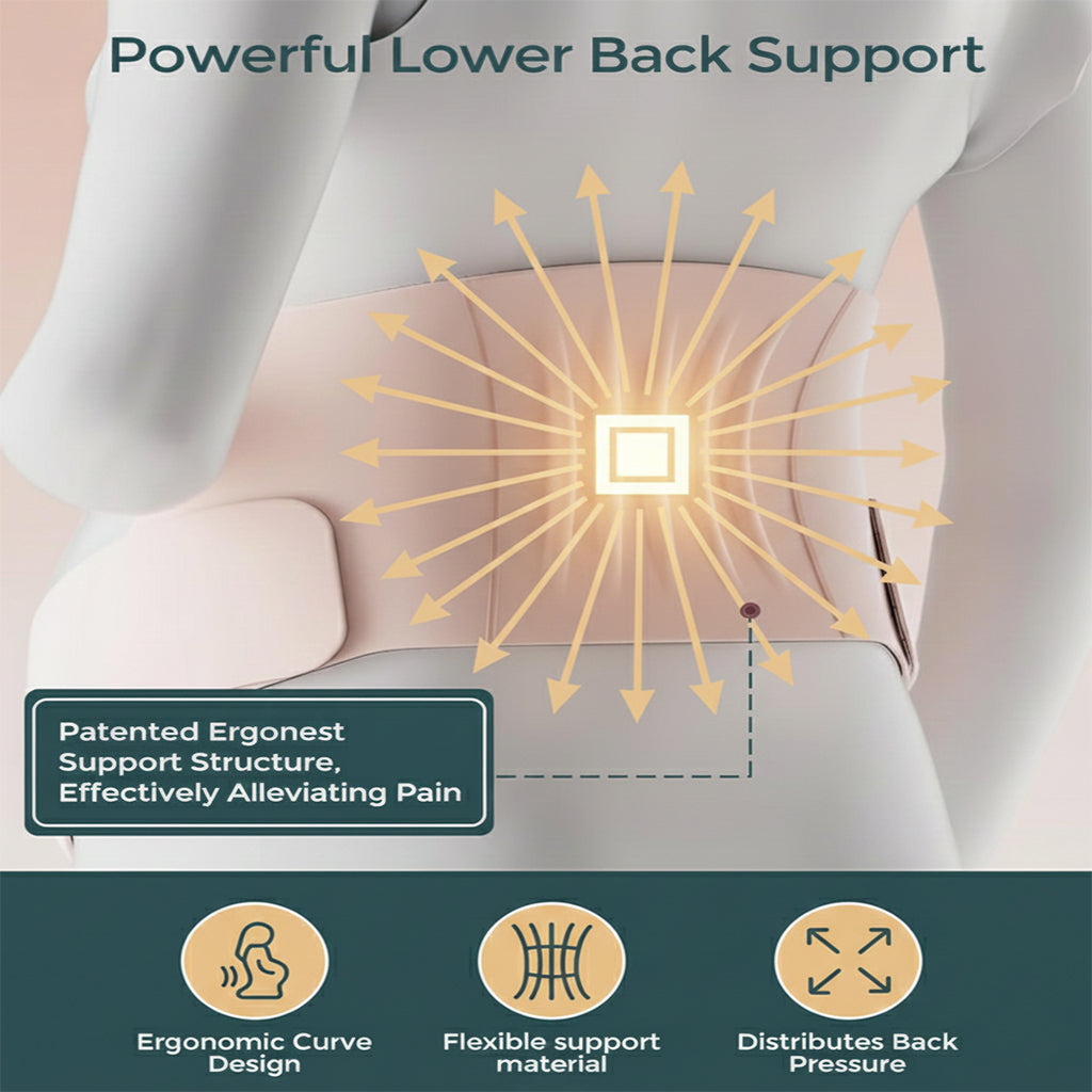 The Bellyloft 360° Weightless Support Band – Ergonomic Lift & Lumbar Relief