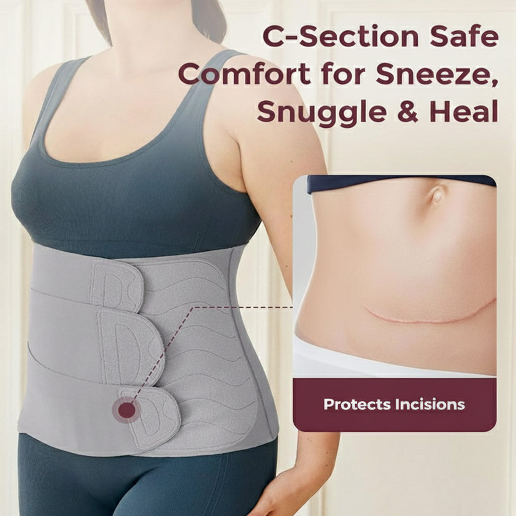 Comfort Postpartum Wrap – Seamless Ergonomic Recovery & Lumbar Support
