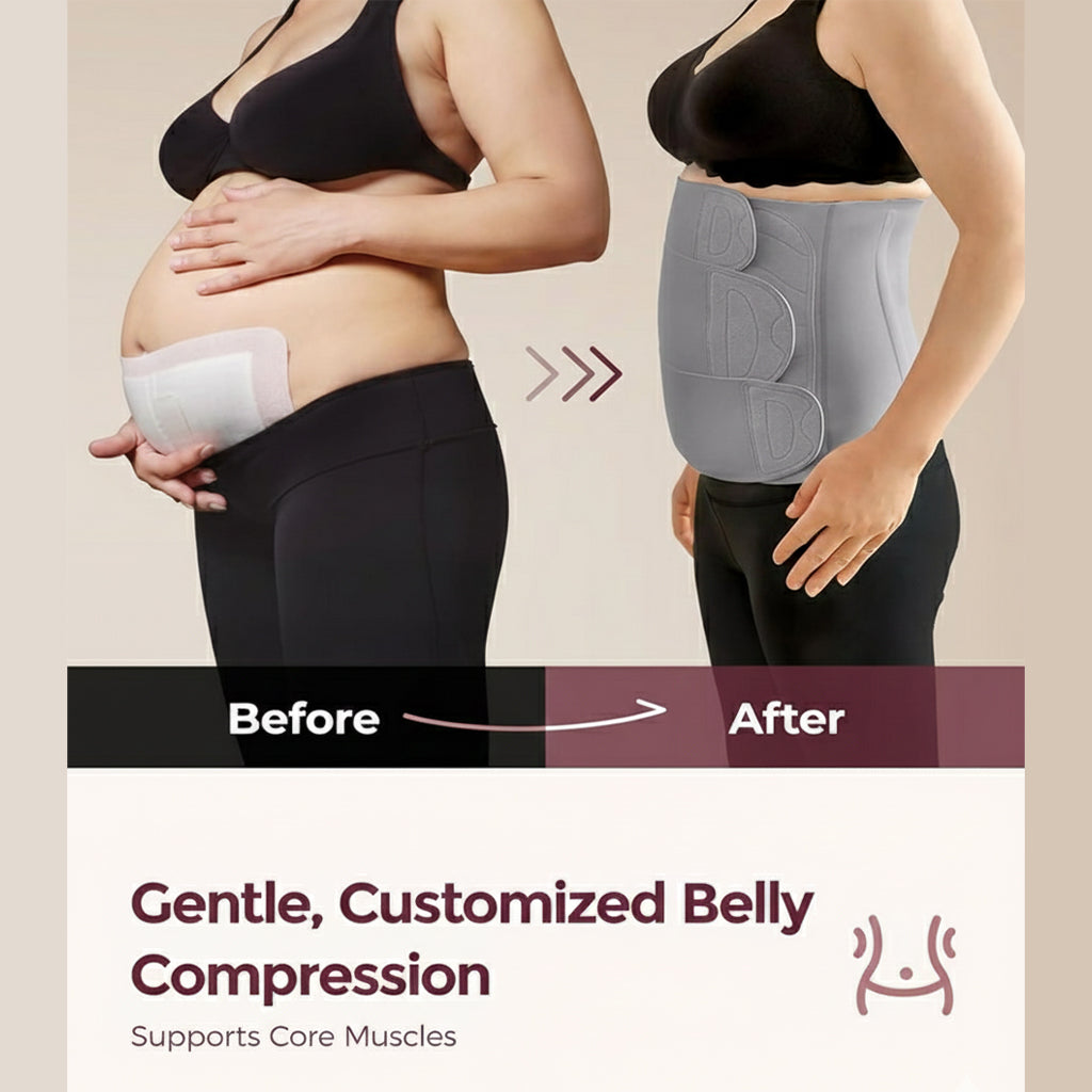 Comfort Postpartum Wrap – Seamless Ergonomic Recovery & Lumbar Support