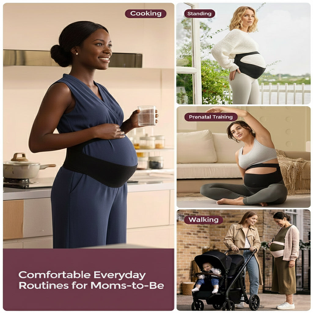 The Bellyloft 360° Weightless Support Band – Ergonomic Lift & Lumbar Relief